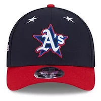 Oakland Athletics MLB Navy/Red Athletics 2025 MLB All-Star Game Workout 9FORTY M-Crown Adjustable Hat