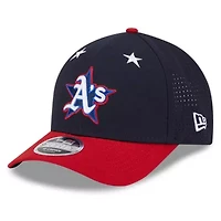 Oakland Athletics MLB Navy/Red Athletics 2025 MLB All-Star Game Workout 9FORTY M-Crown Adjustable Hat