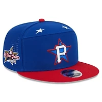 MLB Blue/Red Pittsburgh Pirates 2025 MLB All-Star Game Workout Side Patch 9FIFTY Snapback Hat