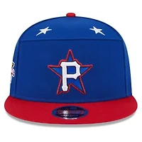 MLB Blue/Red Pittsburgh Pirates 2025 MLB All-Star Game Workout Side Patch 9FIFTY Snapback Hat