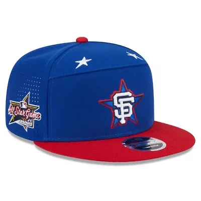 MLB Blue/Red San Francisco Giants 2025 MLB All-Star Game Workout Side Patch 9FIFTY Snapback Hat