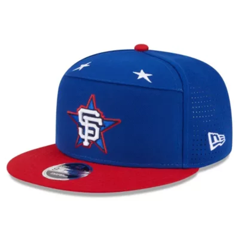 MLB Blue/Red San Francisco Giants 2025 MLB All-Star Game Workout Side Patch 9FIFTY Snapback Hat
