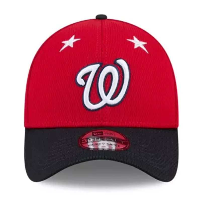 MLB Red/Navy Washington Nationals 2025 All-Star Game 39THIRTY Flex Hat