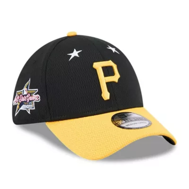 MLB Black/Gold Pittsburgh Pirates 2025 All-Star Game 39THIRTY Flex Hat