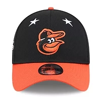 MLB Black/Orange Baltimore Orioles 2025 All-Star Game 39THIRTY Flex Hat