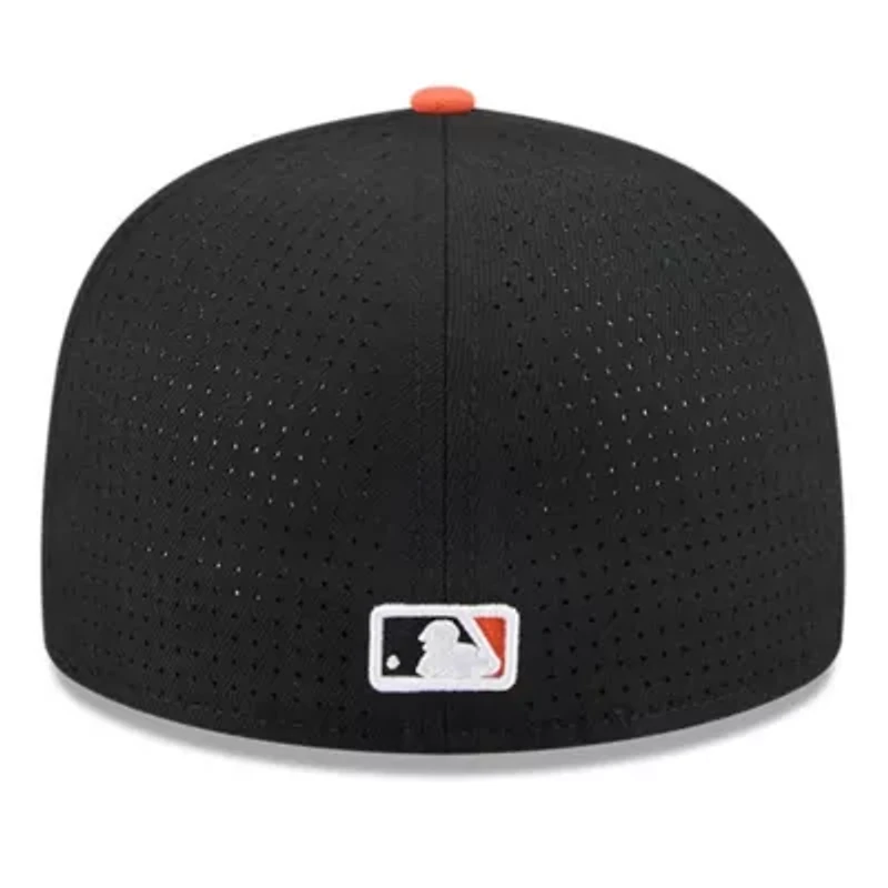 MLB Black/Orange Baltimore Orioles 2025 All-Star Game Side Patch 59FIFTY Fitted Hat