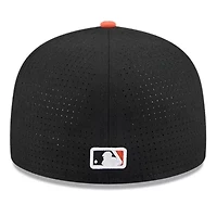 MLB Black/Orange Baltimore Orioles 2025 All-Star Game Side Patch 59FIFTY Fitted Hat