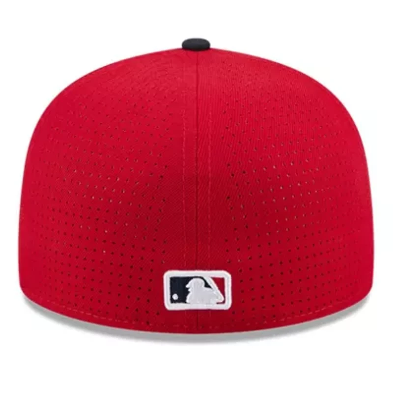 Boston Red Sox MLB Red/Navy 2025 All-Star Game Side Patch 59FIFTY Fitted Hat