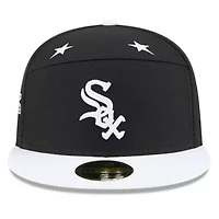 Chicago White Sox MLB Black/White 2025 All-Star Game Side Patch 59FIFTY Fitted Hat