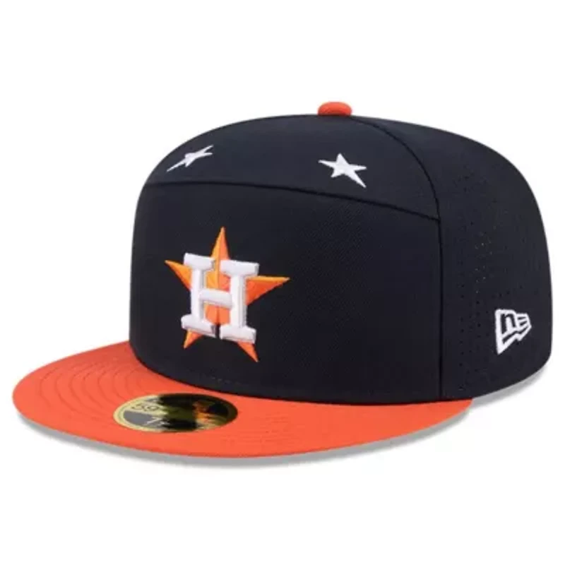 MLB Navy/Orange Houston Astros 2025 All-Star Game Side Patch 59FIFTY Fitted Hat
