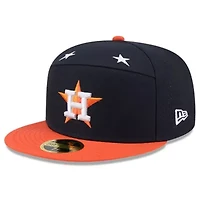 MLB Navy/Orange Houston Astros 2025 All-Star Game Side Patch 59FIFTY Fitted Hat