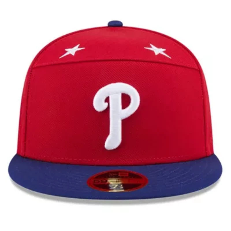 MLB Red/Royal Philadelphia Phillies 2025 All-Star Game Side Patch 59FIFTY Fitted Hat
