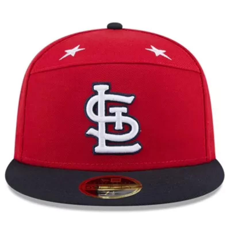 MLB Red/Navy St. Louis Cardinals 2025 All-Star Game Side Patch 59FIFTY Fitted Hat