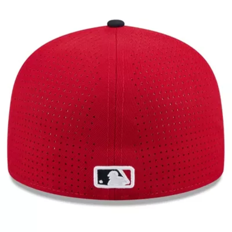 MLB Red/Navy St. Louis Cardinals 2025 All-Star Game Side Patch 59FIFTY Fitted Hat