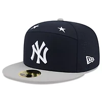 MLB Navy/Gray New York Yankees 2025 All-Star Game Side Patch 59FIFTY Fitted Hat