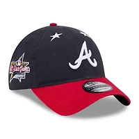 MLB Navy/Red Atlanta Braves 2025 MLB All-Star Game 9TWENTY Adjustable Hat