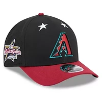 MLB Black/Red Arizona Diamondbacks 2025 MLB All-Star Game 9FORTY M-Crown Adjustable Hat
