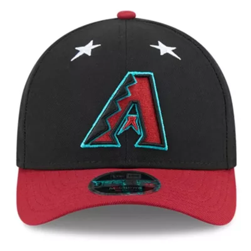 MLB Black/Red Arizona Diamondbacks 2025 MLB All-Star Game 9FORTY M-Crown Adjustable Hat
