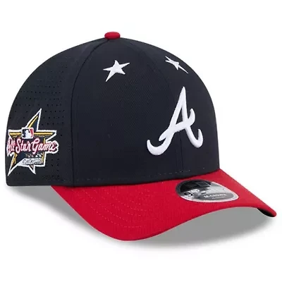 MLB Navy/Red Atlanta Braves 2025 MLB All-Star Game 9FORTY M-Crown Adjustable Hat