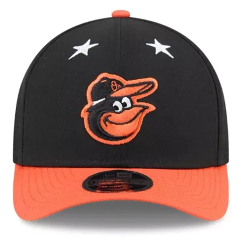MLB Black/Orange Baltimore Orioles 2025 MLB All-Star Game 9FORTY M-Crown Adjustable Hat
