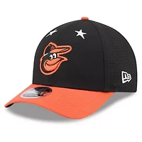 MLB Black/Orange Baltimore Orioles 2025 MLB All-Star Game 9FORTY M-Crown Adjustable Hat
