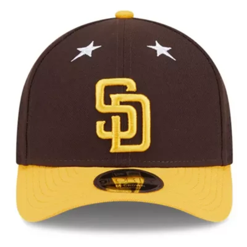 MLB Brown/Gold San Diego Padres 2025 MLB All-Star Game 9FORTY M-Crown Adjustable Hat