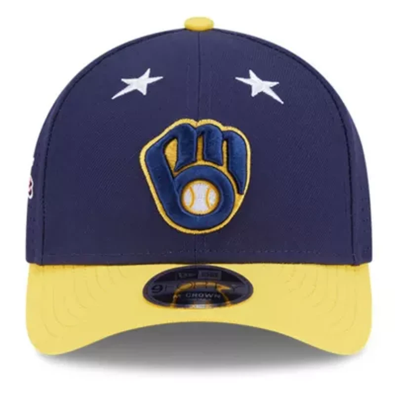 MLB Navy/Gold Milwaukee Brewers 2025 MLB All-Star Game 9FORTY M-Crown Adjustable Hat