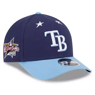 MLB Navy/Light Tampa Bay Rays 2025 MLB All-Star Game 9FORTY M-Crown Adjustable Hat