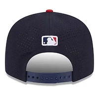 MLB Navy/Red Atlanta Braves 2025 MLB All-Star Game Side Patch 9FIFTY Snapback Hat