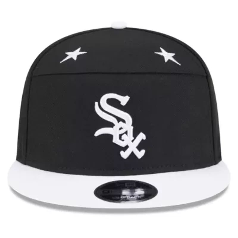 Chicago White Sox MLB Black/White Chicago Sox 2025 MLB All-Star Game Side Patch 9FIFTY Snapback Hat