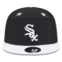 Chicago White Sox MLB Black/White Chicago Sox 2025 MLB All-Star Game Side Patch 9FIFTY Snapback Hat