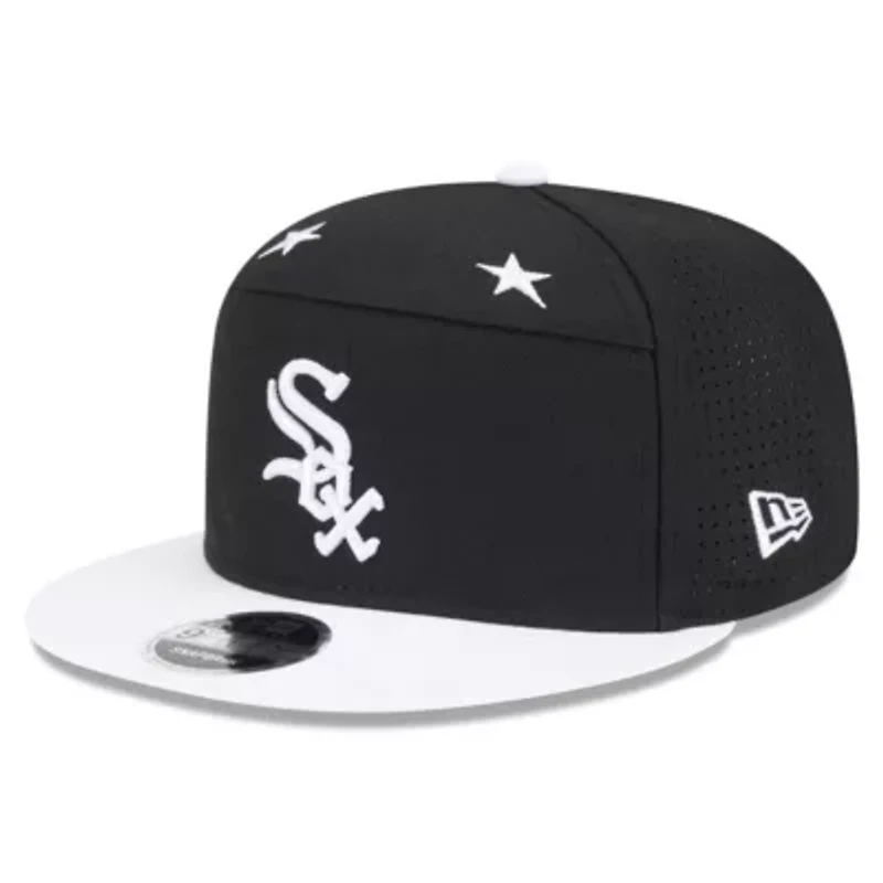 Chicago White Sox MLB Black/White Chicago Sox 2025 MLB All-Star Game Side Patch 9FIFTY Snapback Hat
