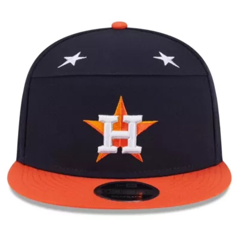 MLB Navy/Orange Houston Astros 2025 MLB All-Star Game Side Patch 9FIFTY Snapback Hat
