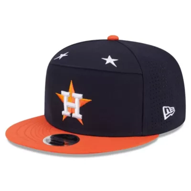 MLB Navy/Orange Houston Astros 2025 MLB All-Star Game Side Patch 9FIFTY Snapback Hat