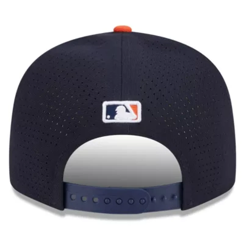MLB Navy/Orange Houston Astros 2025 MLB All-Star Game Side Patch 9FIFTY Snapback Hat