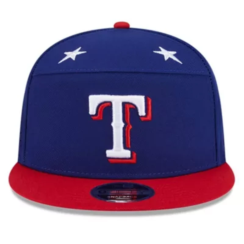 MLB Royal/Red Texas Rangers 2025 MLB All-Star Game Side Patch 9FIFTY Snapback Hat