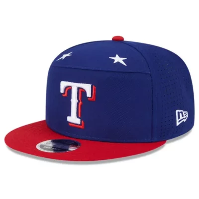 MLB Royal/Red Texas Rangers 2025 MLB All-Star Game Side Patch 9FIFTY Snapback Hat