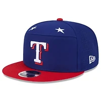 MLB Royal/Red Texas Rangers 2025 MLB All-Star Game Side Patch 9FIFTY Snapback Hat