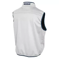 NCAA Franchise Club Michigan Wolverines Softshell Full-Zip Vest