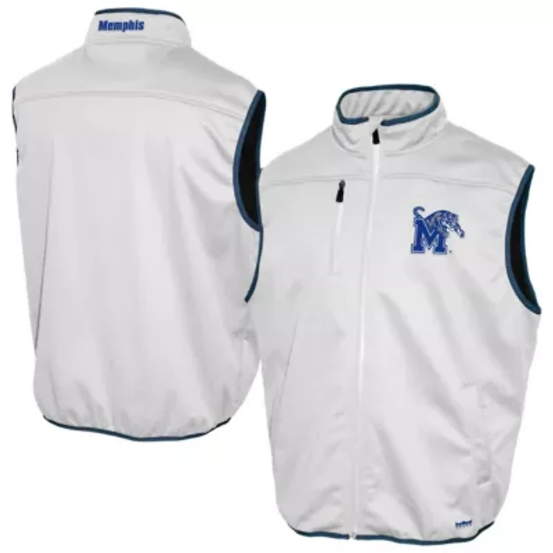 NCAA Franchise Club Memphis Tigers Softshell Full-Zip Vest