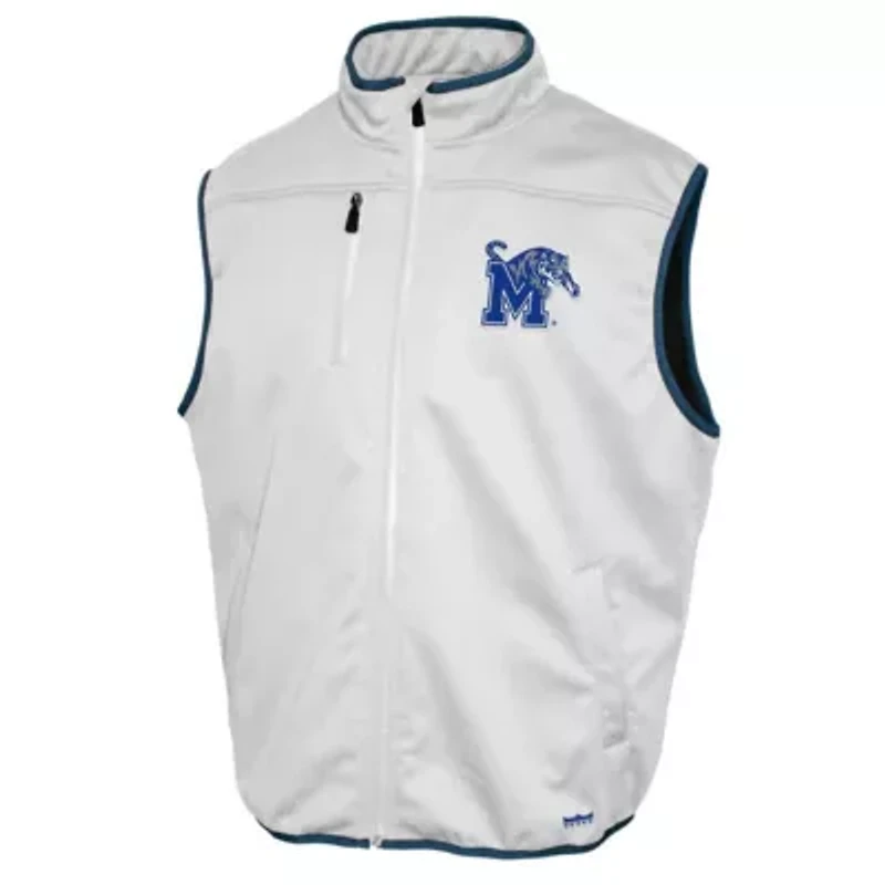 NCAA Franchise Club Memphis Tigers Softshell Full-Zip Vest