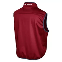 NCAA Franchise Club Oklahoma Sooners Softshell Full-Zip Vest