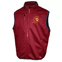 NCAA Franchise Club USC Trojans Softshell Full-Zip Vest