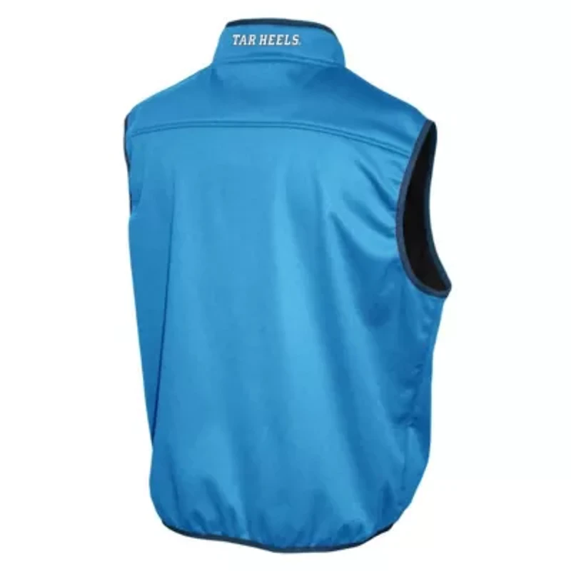 NCAA Franchise Club Carolina North Tar Heels Softshell Full-Zip Vest