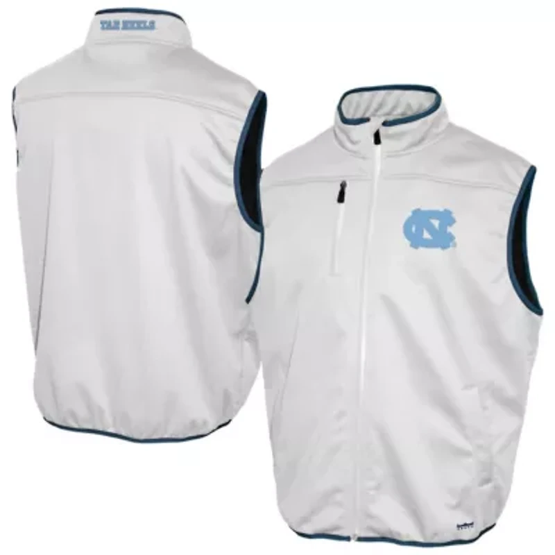 NCAA Franchise Club North Carolina Tar Heels Softshell Full-Zip Vest