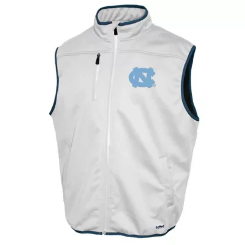 NCAA Franchise Club North Carolina Tar Heels Softshell Full-Zip Vest