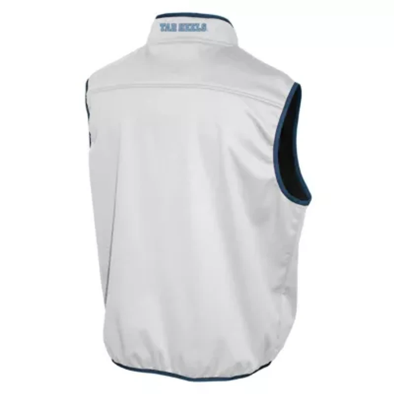 NCAA Franchise Club North Carolina Tar Heels Softshell Full-Zip Vest