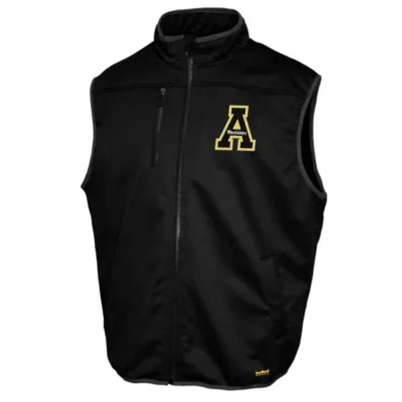 NCAA Franchise Club Appalachian State Mountaineers Softshell Full-Zip Vest