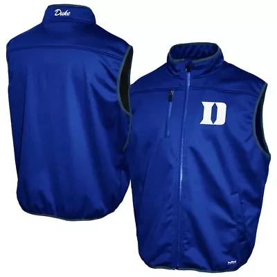 Duke Blue Devils NCAA Franchise Club Softshell Full-Zip Vest