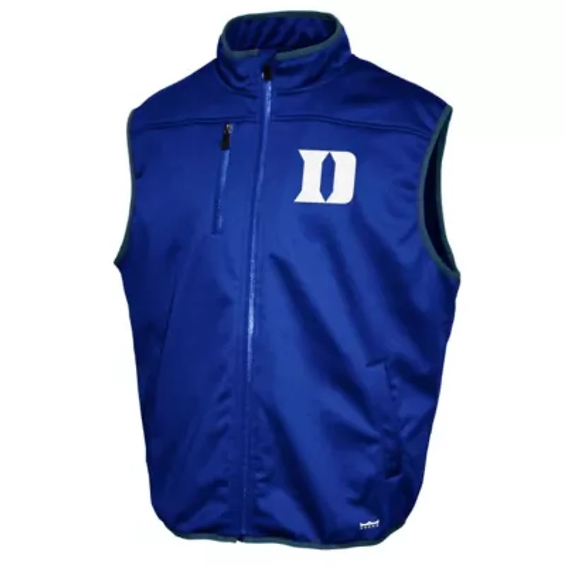 Duke Blue Devils NCAA Franchise Club Softshell Full-Zip Vest